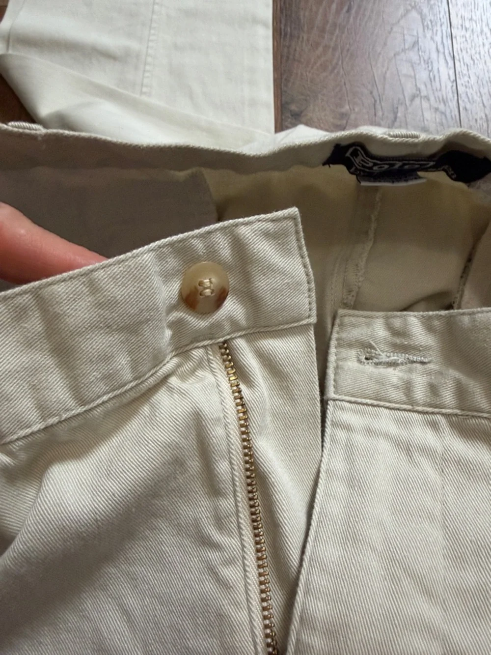 Polo by Ralph Lauren Pleated Chinos in Off-White - Picture 5 of 7
